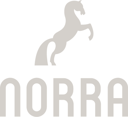 norra logo beige taustaton